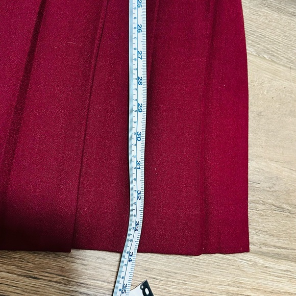 Theo miles 100% wool pleated skirt - Picture 2 of 8